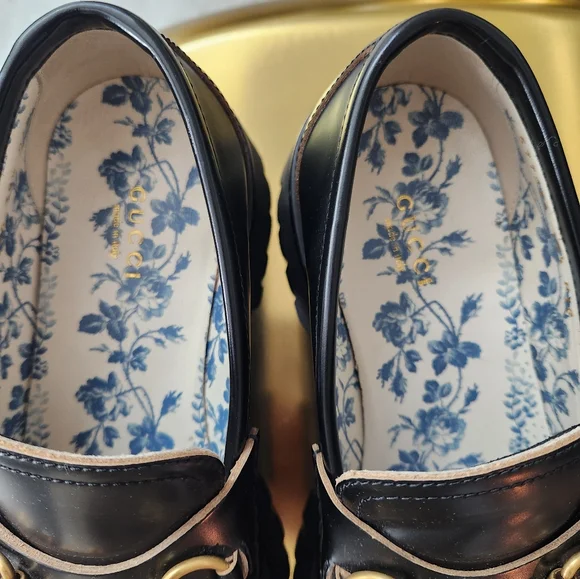 Django Gucci lug loafers